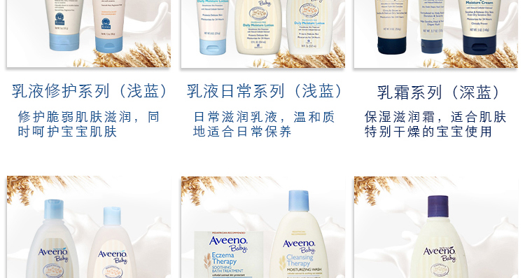 艾维诺 aveeno 婴幼儿保湿温和护理沐浴露 236ml 新旧